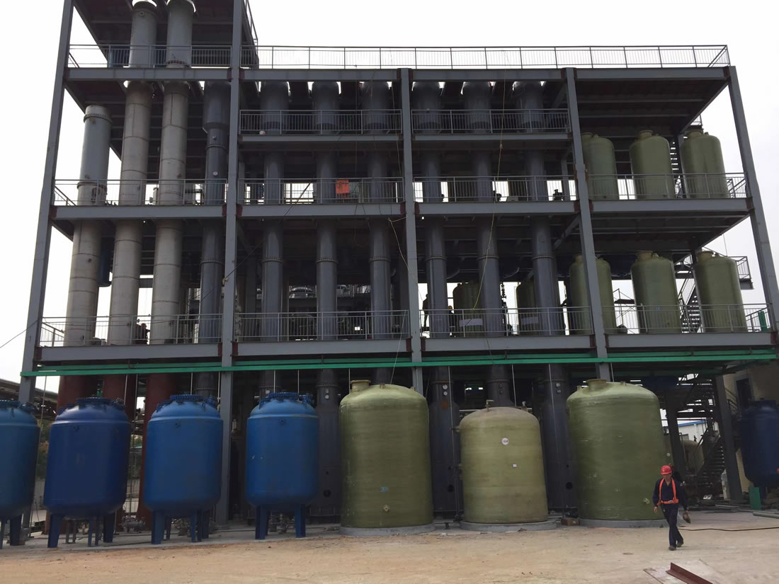 随州农药精细化工水洗塔项目